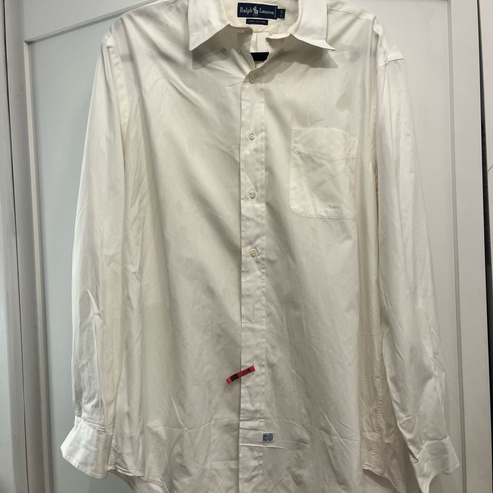 Ralph Lauren Men's White Dress Shirt